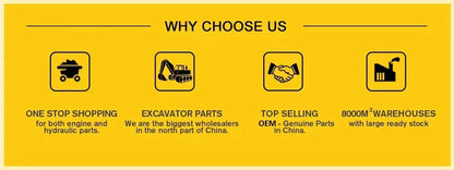 Excavator Spare Parts Construction Machinery Excavator Walking Foot Valve Dust Boot