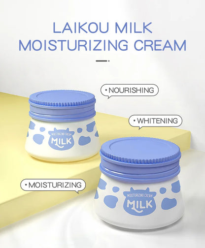LAIKOU Milk Face Carem  Moisturizing Nourish Creams Beauty Aintenance Face Skin Care  Cosmetics ﻿55g