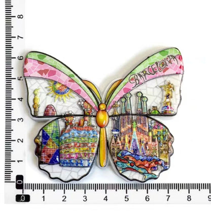 Europe Spain Barcelona Madrid Valencia Alicante Benidorm  3D Fridge Magnets Decoration Handicraft Magnetic Refrigerator