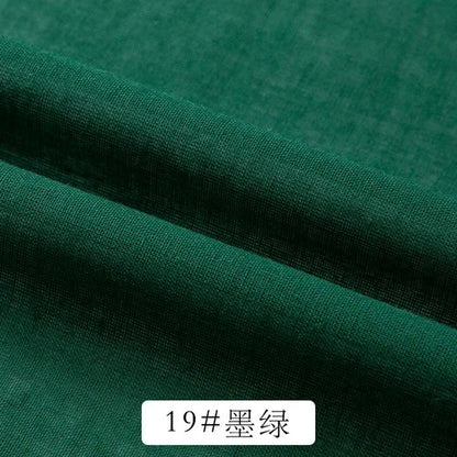 Cotton Summer Solid Color Clothing Lining Cloth White Cotton Dress Mesh Cotton Clothes Lining Fabric