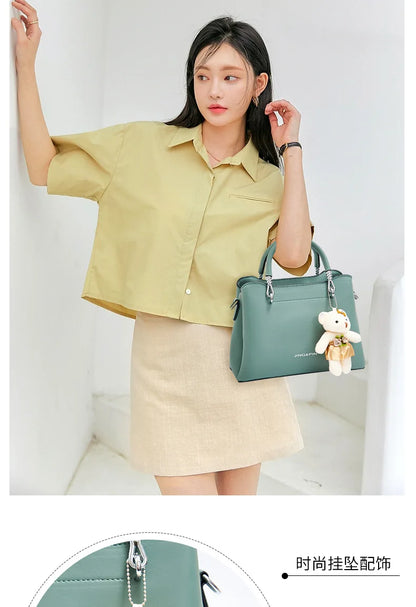 Totes Bags for Women Trend 2024 Luxury Famous Brands Designer Handbags Leather White Female Shoulder Bag Ladies Bolsas Mujeres