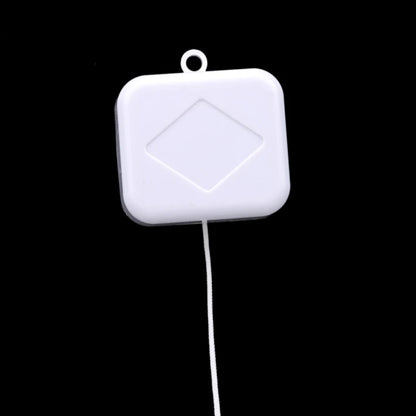 Pull String Cord Music Box White Baby Infant Kids Bed Bell Rattle Toy Gifts New Parts Accessories for Children Brahms Lullaby