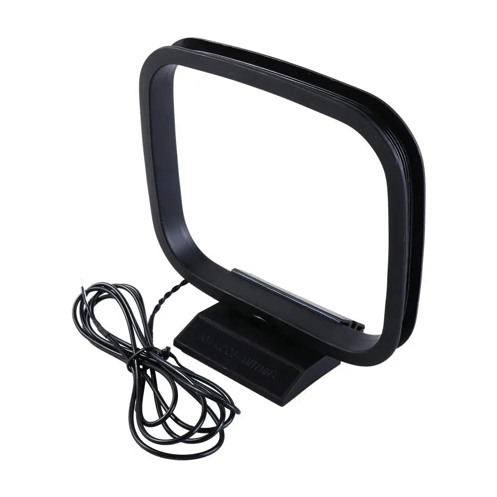 Av Audio Bare Wire Indoor Radio Radio Loop Antenna Home Stereo Receiver Radio Signal Receiving Am Loop Antenna Fm Radio Loop