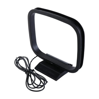 Av Audio Bare Wire Indoor Radio Radio Loop Antenna Home Stereo Receiver Radio Signal Receiving Am Loop Antenna Fm Radio Loop