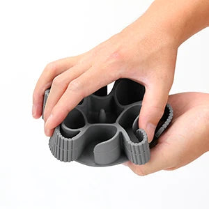 Dog Slow Feeder Bowls Silicone Spiral Pet Food Feeder Insert to Slow Down Eating for Large Medium Small Breed Dogs