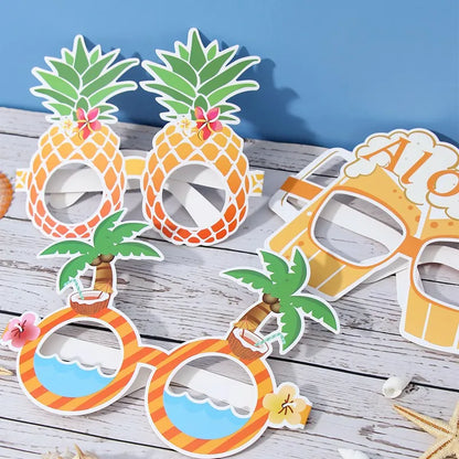 Hawaii Party Luau Flamingo Party Pink Flamingos Decor Pineapple Summer Wedding Party Birthday Girl Hawaiian Party Decor Tropical