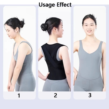 Adjustable Breathable Posture Corrector Back Support Brace for Scoliosis Hunchback Relief Men Women Medical Grade Straightener