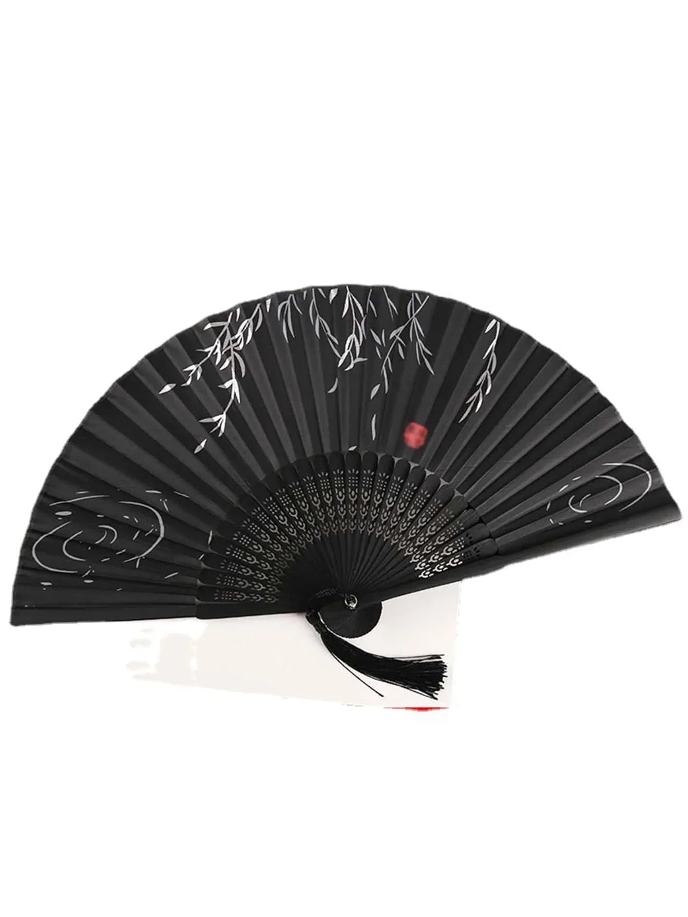 1pc-Elegant wooden folding hand fan favored by fans, favored by wedding parties and performances