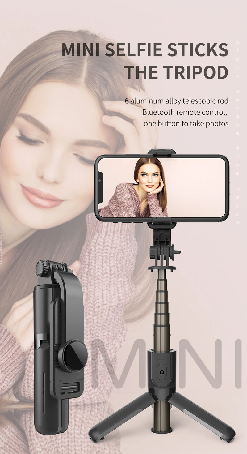 Xiaomi Selfie Stick 1m with Wireless Bluetooth LED Fill Light Extended Tripod with Remote Shutter for Android IOS Cellphone