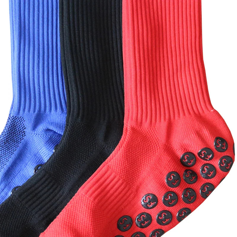 Sports Men Women Anti Slip FS Football Socks Baseball Rugby Grip Soccer Socks