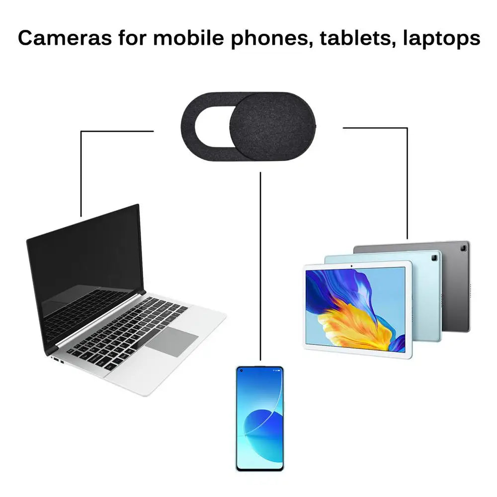 Webcam Cover Slider For Privacy Webcam Covers Self-Adhesive Ultra-Thin Web Camera Shield Privacy Protector For Smartphone PC