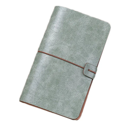 Business Portable Leather Notebook Stationery Hand Ledger Diary Book Exquisite Hardcover Notepad Office