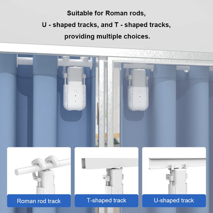 Smart For Home Curtain Opener Electronic 3in1Track Curtain Motor Robot Remote Button Control Automatic Curtain Opener