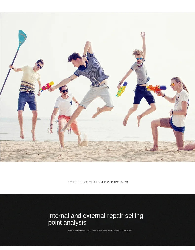 Men's Summer Flip-flops with Anti-odor and Anti-slip Features As Well As Fashionable Super Soft-soled and Trendybeach Flip-flops