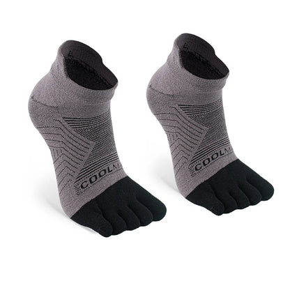 1 Double Running Five Finger Socks Summer Thin Breathable Sports Socks Off-road Running Professional Sports Quick Drying Socks