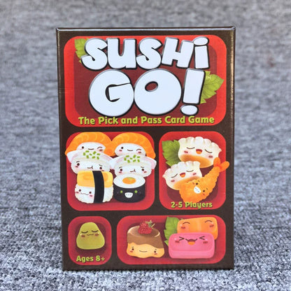 Parent child sushi go party! Sushi Dog Party Happy Children's Party Board Game Cards Board Game For Home Party Adult Family Play
