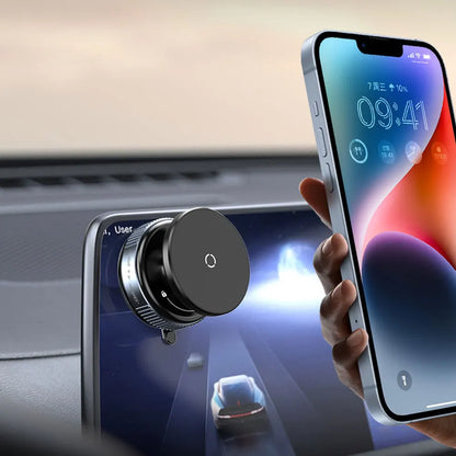 Magnetic Vacuum Car Mount Phone Holder 360° Rotatable Car Mobile Phone Holder for Car/Gym/Mirror/Shower/Smooth Surface Parts
