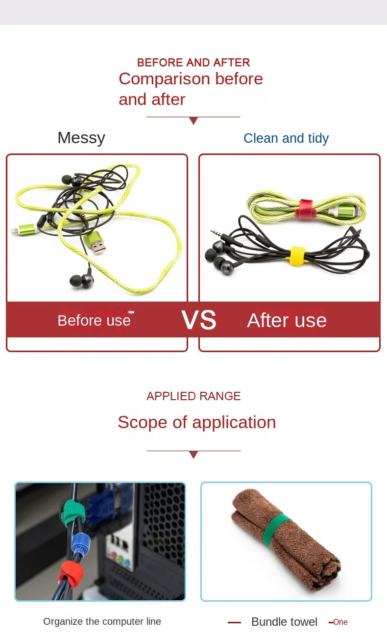 Cable Organizer Winder Management Wire Cord Organizers Cable Holder Protection For iPhone Xiaomi Cables Phone Accessories