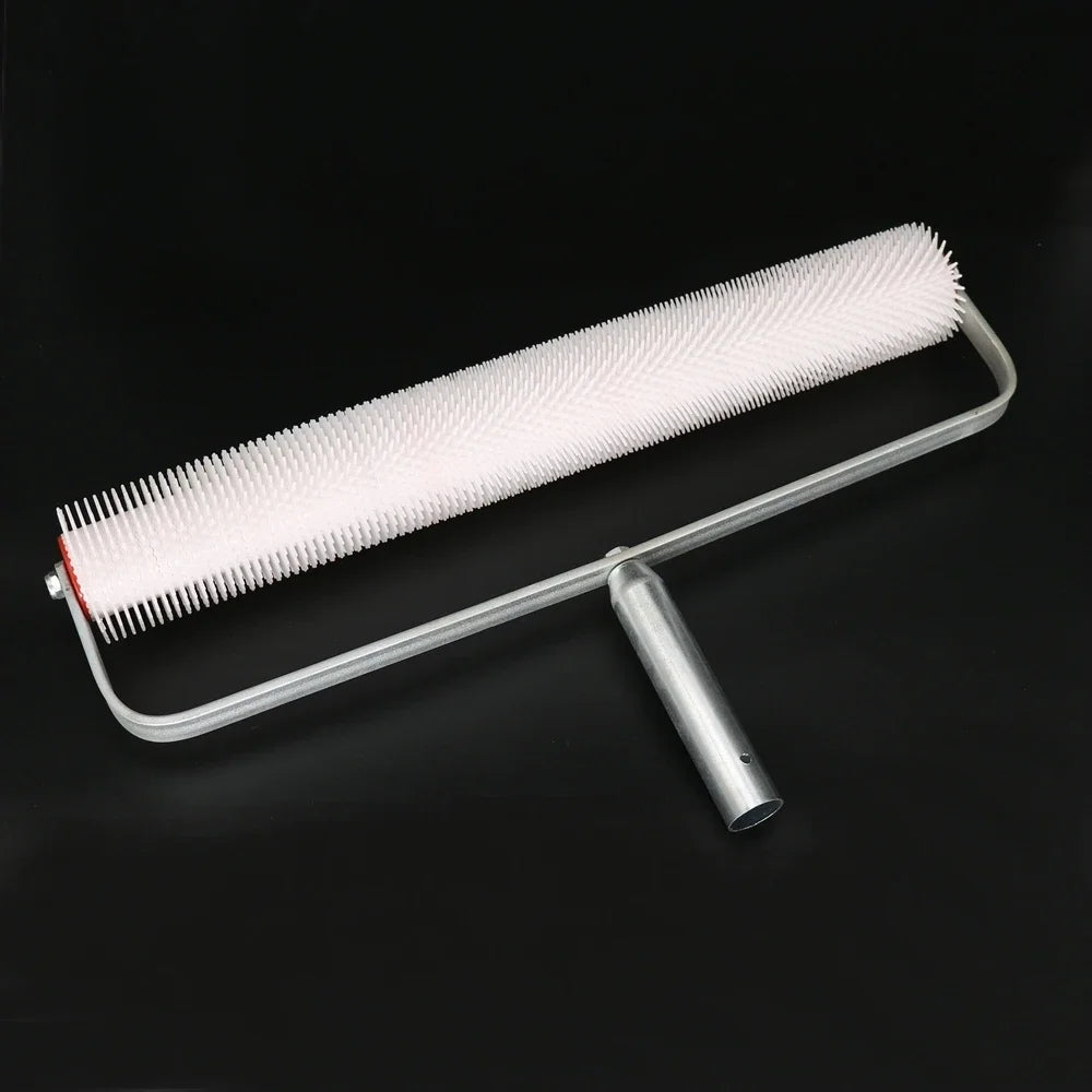 DIY 50CMX14MM Spiked Aeration Floor Roller Hand Tools Self Levelling Cement Defoaming Roller Screed Tools Accessories