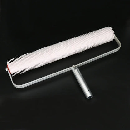 DIY 50CMX14MM Spiked Aeration Floor Roller Hand Tools Self Levelling Cement Defoaming Roller Screed Tools Accessories