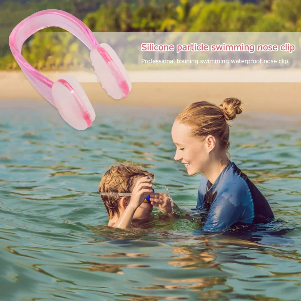 Swim Nose Clip Unisex Swimming Nose Clip Environmental Soft Silicone Nose Clip Swimming Pool Accessories