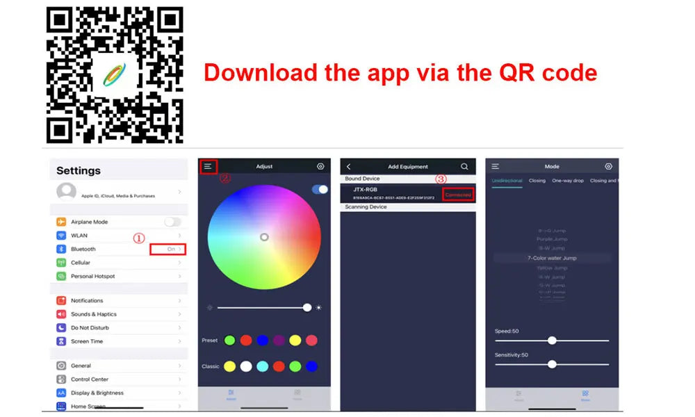 Smart LED Symphony Sound Control Pickup Light RGB Music Rhythm Ambient Lamp With App Control For TV Compute Gaming Desktop Decor