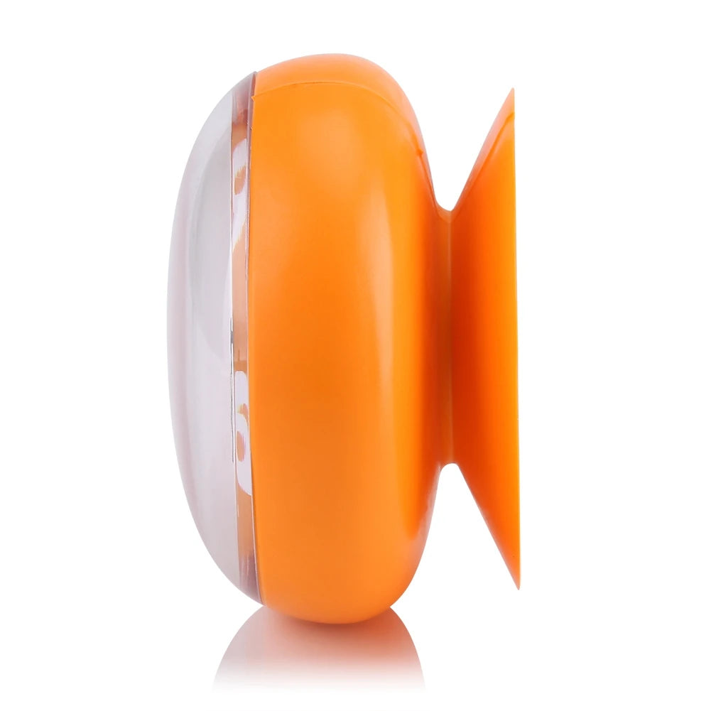 Bathroom Clock Shower Clock Waterproof Suction Wall Window Mirror Bath Shower Clock Bathroom Accessories Waterproof Clock