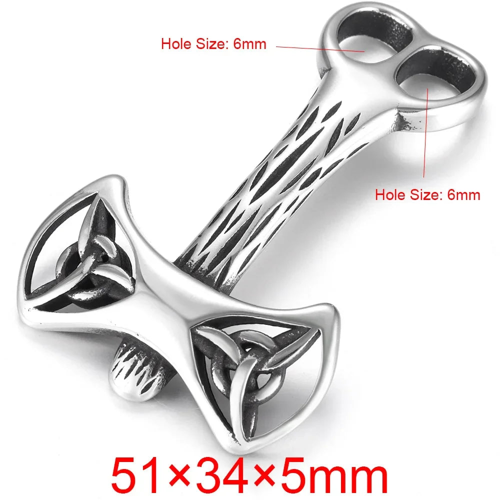 Stainless Steel Anchor Hooks Curved Double Hole for Leather Bracelet Connector Clasp Jewelry Making Findings DIY Supplies