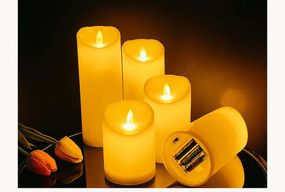 LED Electronic Candles AAA Battery Models Suitable For Couples Candlelight Dinner Romantic Lighting Decorative Lamp