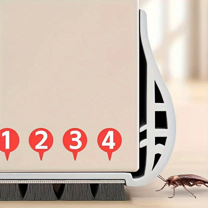 Adjustable Door Draft Stopper for Bottom Seal Dust and Noise Insulation Weather Stripping Draft Guard Insulator Sealing Strip