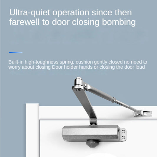 Door closer home push-pull unit door door close artifact fireproof anti-theft door hydraulic automatic buffer silent door closer