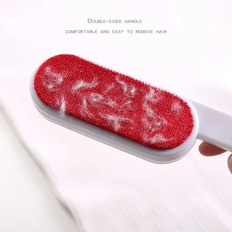 Magic Clothes Lint Remover Reusable Pet Cat Hair Fur Roller Brush Reusable Static Dusting Cleaning Brushes Manual Cleaner Tool