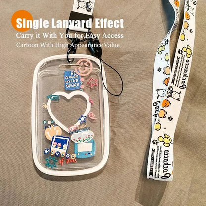 1PC Bus Card Set Campus Card Subway Card Work Card Factory Brand Ins Card Set Meal Card ID Card Pick-up and Drop off Card Protec