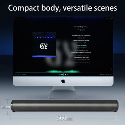 Super Powerful Sound Bar Portable Wireless Bluetooth Speaker Surround Stereo Home TV Sound Box Subwoofer FM Radio Home Theater