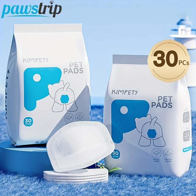 30pcs/pack Dog Diaper Pad for for Female Dog Shorts Panties Disposable Pet Physiological Pant Liners Dog Accessories