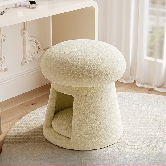Bedroom White Vanity Stools Luxury Girl Makeup Accent Lounge Ergonomic Design Individual Fauteuil Relaxant Living Room Furniture