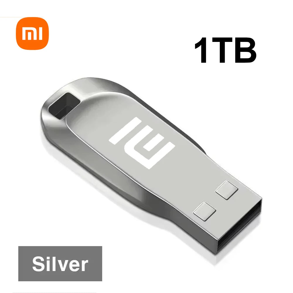 Xiaomi USB 3.2 Flash Drives 2TB Metal Pendrive 1TB 512GB High Speed USB Drive 128GB For Computer Storage Devices Memoria U Disk