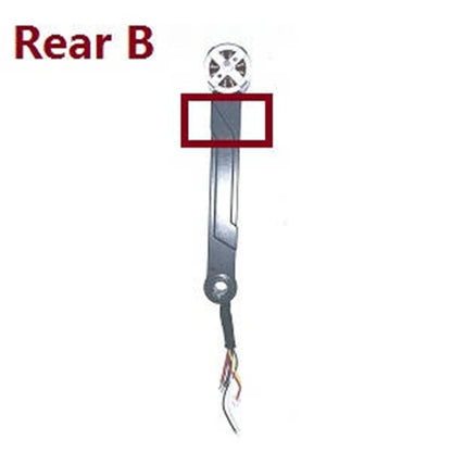 SG906 PRO 2 Xinlin X193 CSJ X7 Pro 2 ZLL Beast 2 RC quadcopter spare parts Arm set Side motor bar