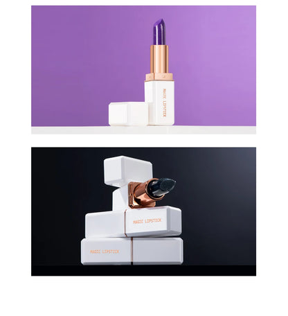 Magic Lipstick Temperature Color Changing Lip Stain Gloss Moisturizing Long Lasting Waterproof Lip Balm 6Colors Women Lipstick