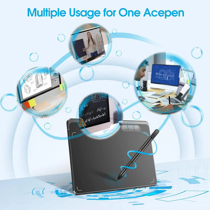 Drawing board, digital tablet computer, HavaPen ap906 9 x 5 inch artistic drawing digital tablet computer with battery-free pen