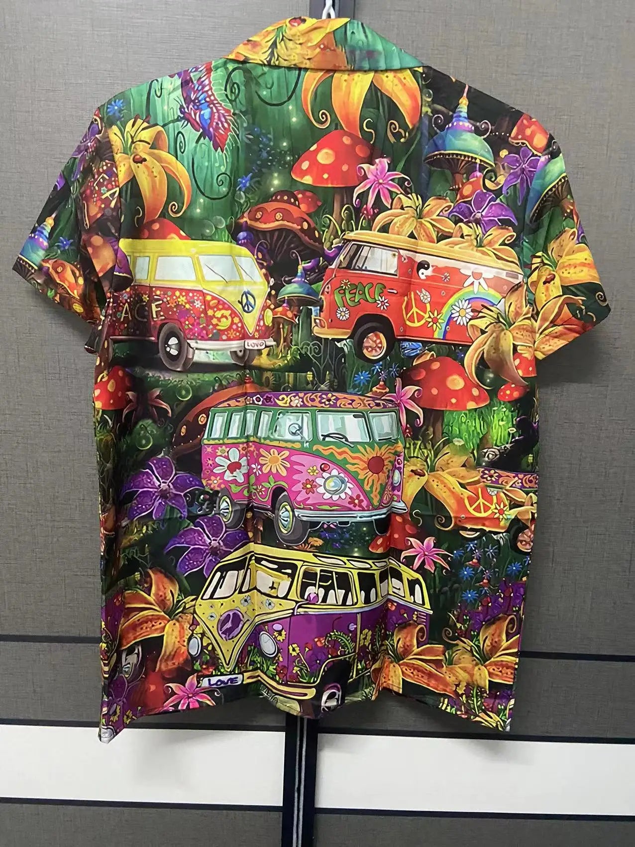 Summer Hot Sale Hawaiian Shirt for Men 3d Cartoon Flamingo Men's Shirt Beach Oversized Funny Men's Clothing Fashion Short Sleeve