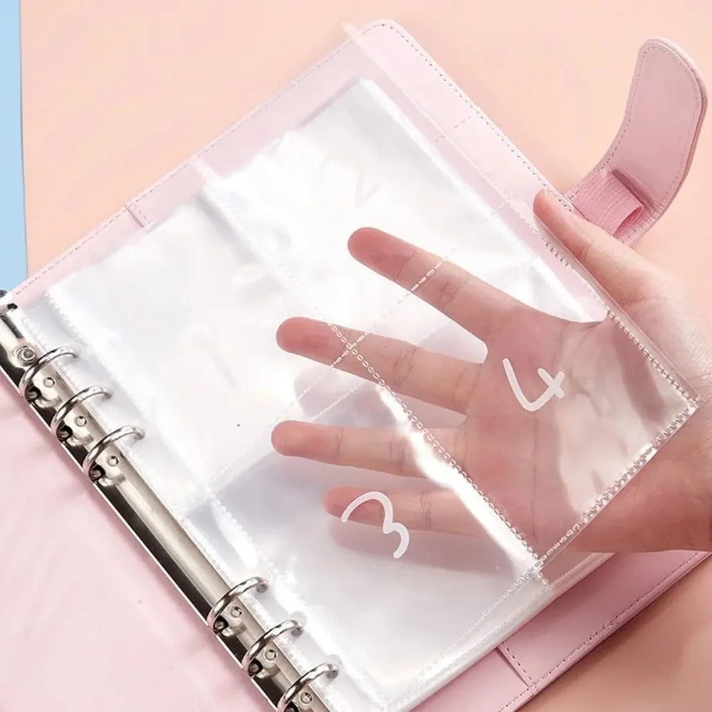 100 Envelope Cash Savings Challenge Saving Challenge Envelop Book Budget Envelope Financial Assistant A5 Size Cash Binder