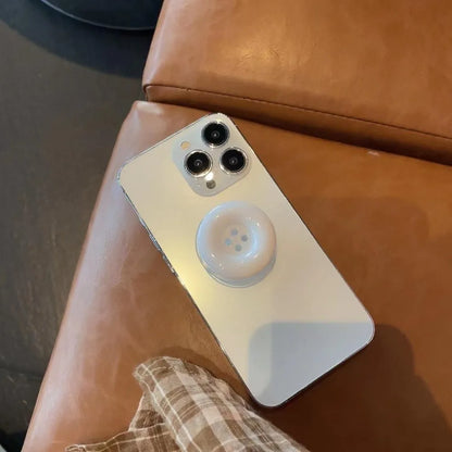 3D Simulated Button Phone Stand New Adhesive Phone Grip Phone Stand Cute Adhesive Retractable Phone Stand