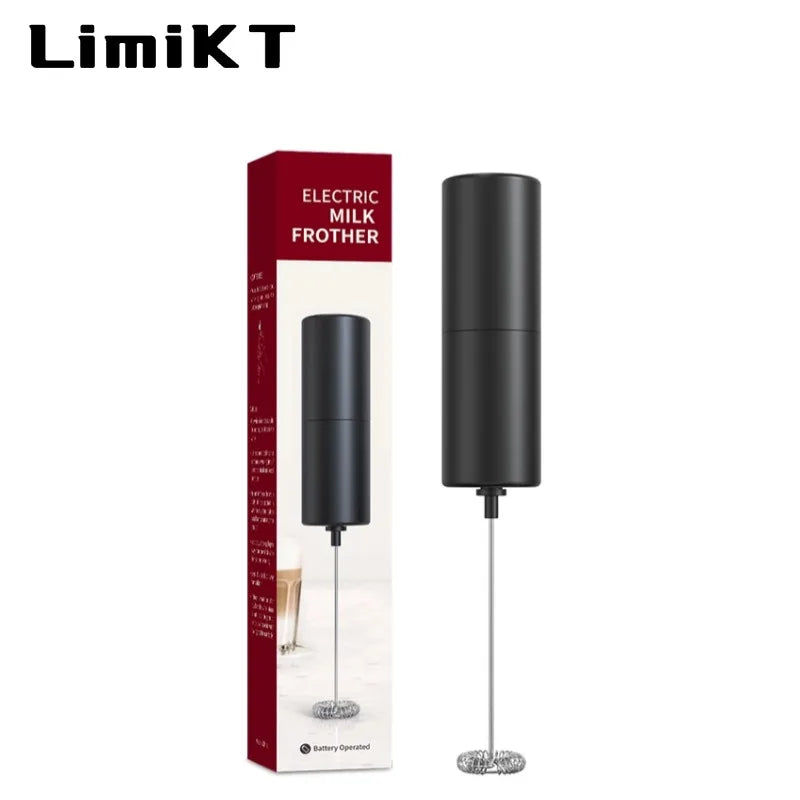 LimiKT Electric Milk Frother Ultra-Fast Handheld Beverage Blender for Coffee, Smoothies, Matcha and Coffee Creamer