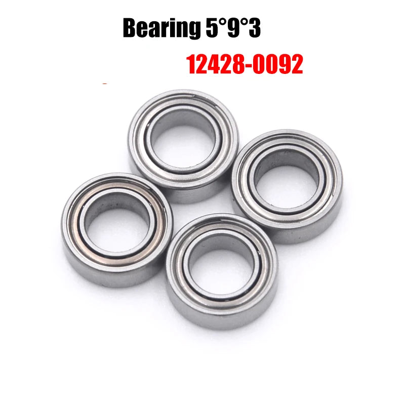 12428 Original Parts 0090-0129 Wltoys 12427 12423 RC Car Spare Part Bearing/Screw/Differential/Servo/Nut/Motor/USB Charger/Light
