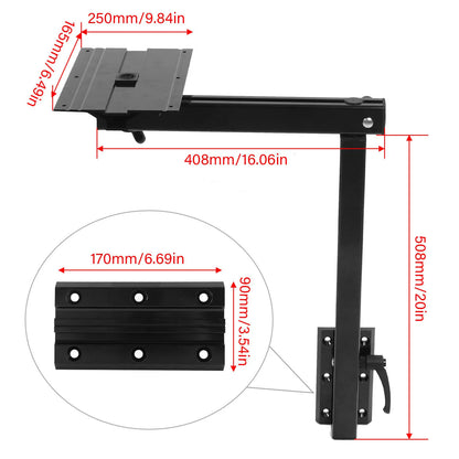 Table Legs  Table Legs Black Heavy Duty Removable 360° Rotation Oxidized  Lightweight for RV Yachts