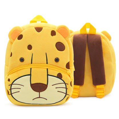 Cute cartoon animals school bags for Kindergarten kids backpack boys girls plush backpack
