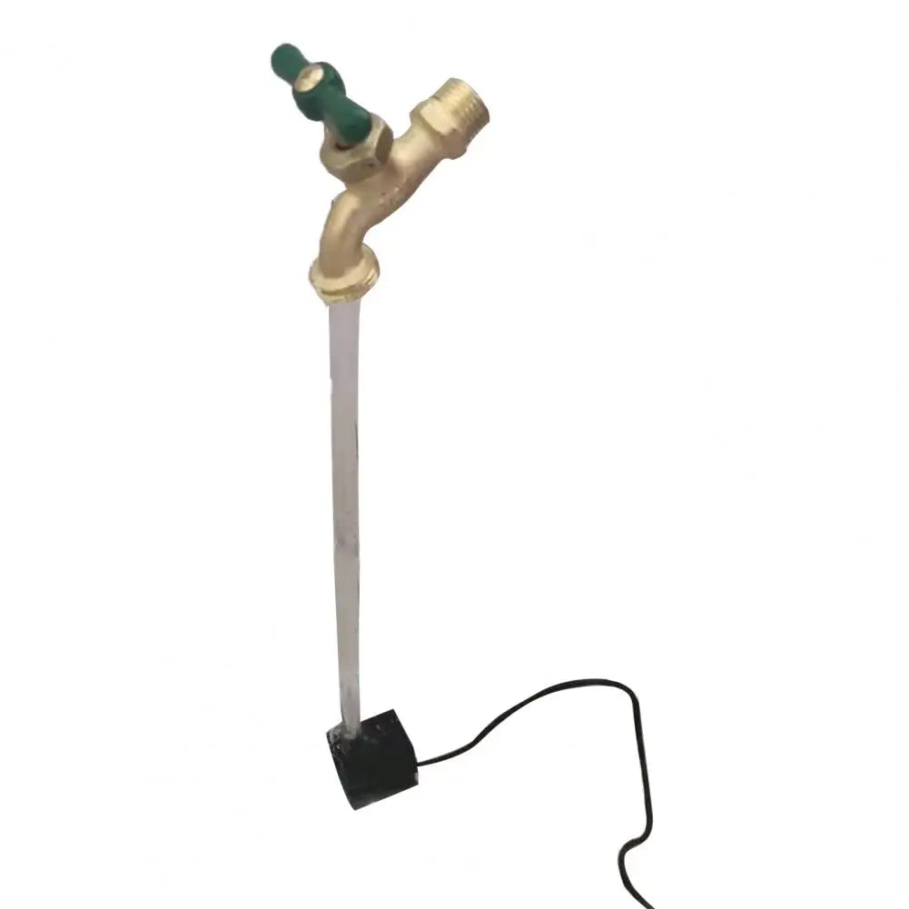Float Faucet Fountain  Delicate Floating Tap Holiday Gift Invisible Spout  with Pipe Watering Can Fountain