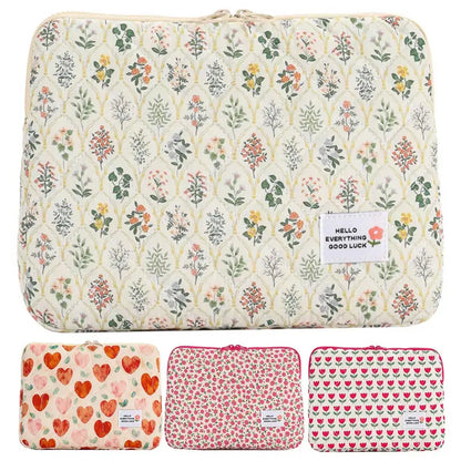 Computer Bag Portable Computer Cover Bag Zipper Cover Laptop Sleeve Case Computer Pocket Briefcase Compatible for 14 in Notebook