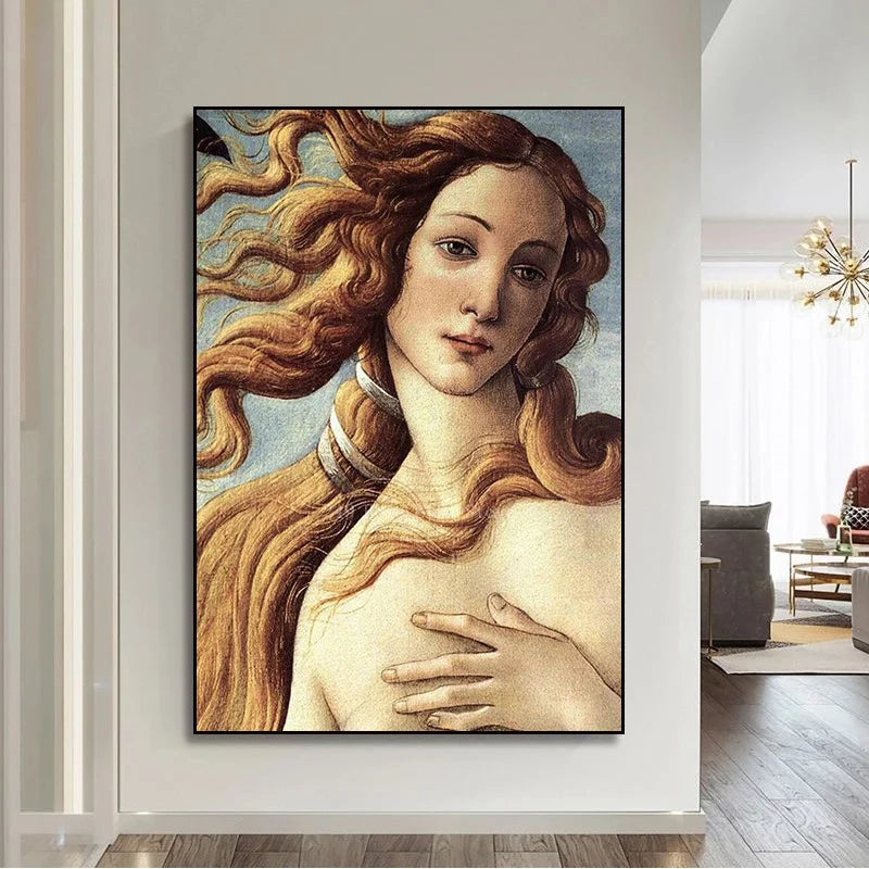Renaissance Art Painting Pattern Classic Movie Posters HD Quality Poster Wall Art Painting Study Decor Art Wall Stickers